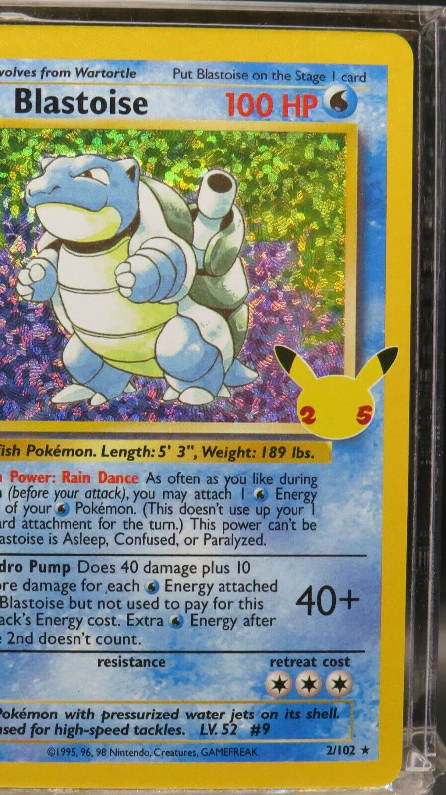 Pokemon Single Card BLASTOISE Celebrations CLASSIC COLLECTION - 7