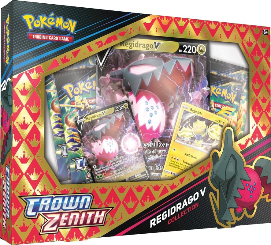 Pokemon TCG: SAS 12.5 Crown Zenith Regidrago V Box - 3