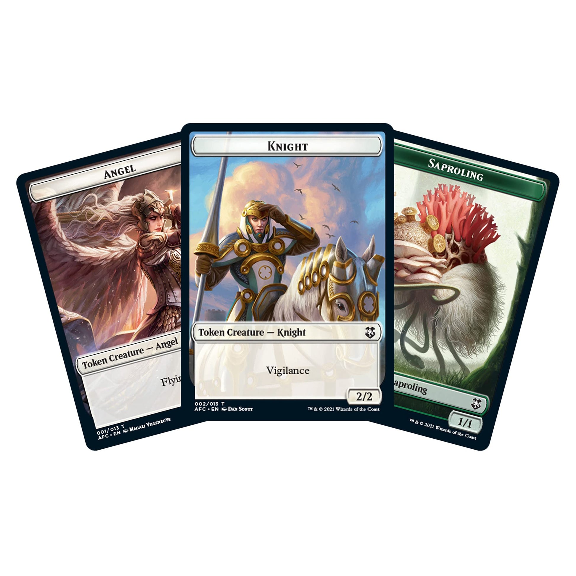 Magic: The Gathering Adventures in the Forgotten Realms Commander Deck – Aura of Courage (Green-White-Blue) - 4