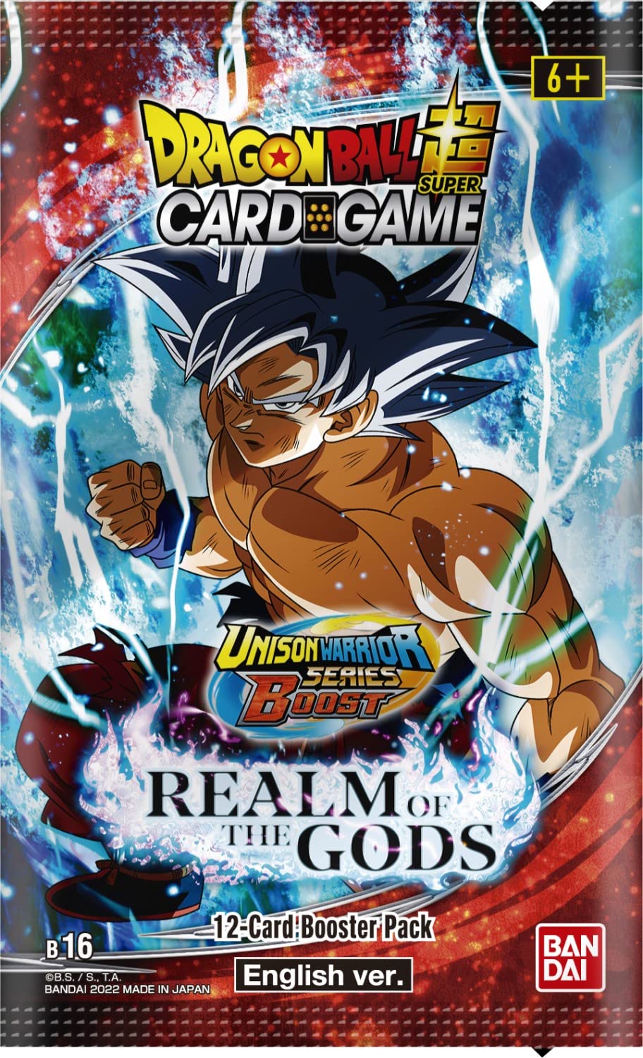 2022 Dragon Ball Super Unison Warrior Series 7 Realm of The Gods Display Booster Box: 24 Booster Packs - 4