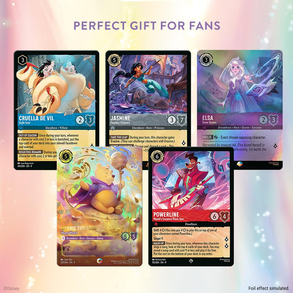 Ravensburger Disney Lorcana TCG: Fabled Illumineer's Trove | Secure Card Storage | Includes Booster Packs & Comprehensive Guide | Original Disney Artwork | Ages 8+ - 4