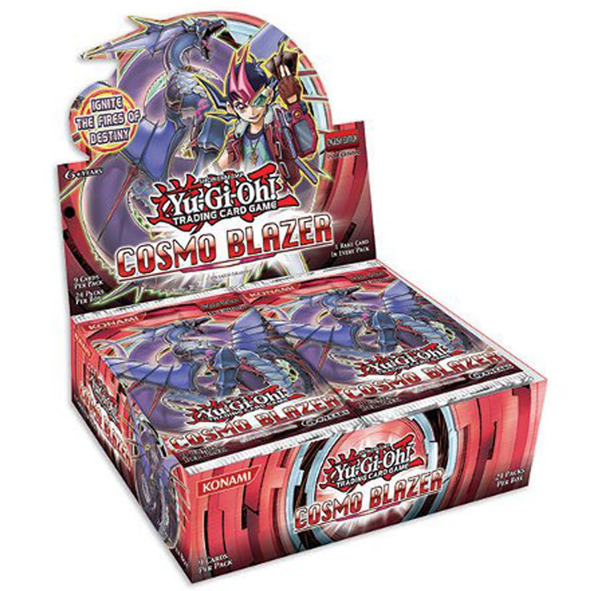 Konami Yu-Gi-Oh! TCG: Cosmo Blazer Booster Display (24) - 2