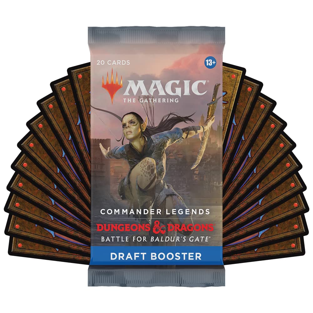 Magic: The Gathering Commander Legends: Battle for Baldur’s Gate Draft Booster Box | 24 Packs (480 Magic Cards) - 5