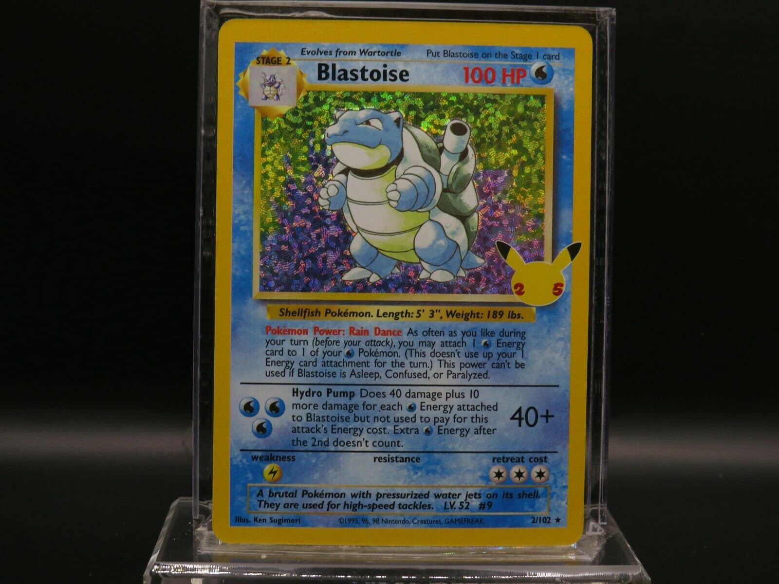 Pokemon Single Card BLASTOISE Celebrations CLASSIC COLLECTION - 9