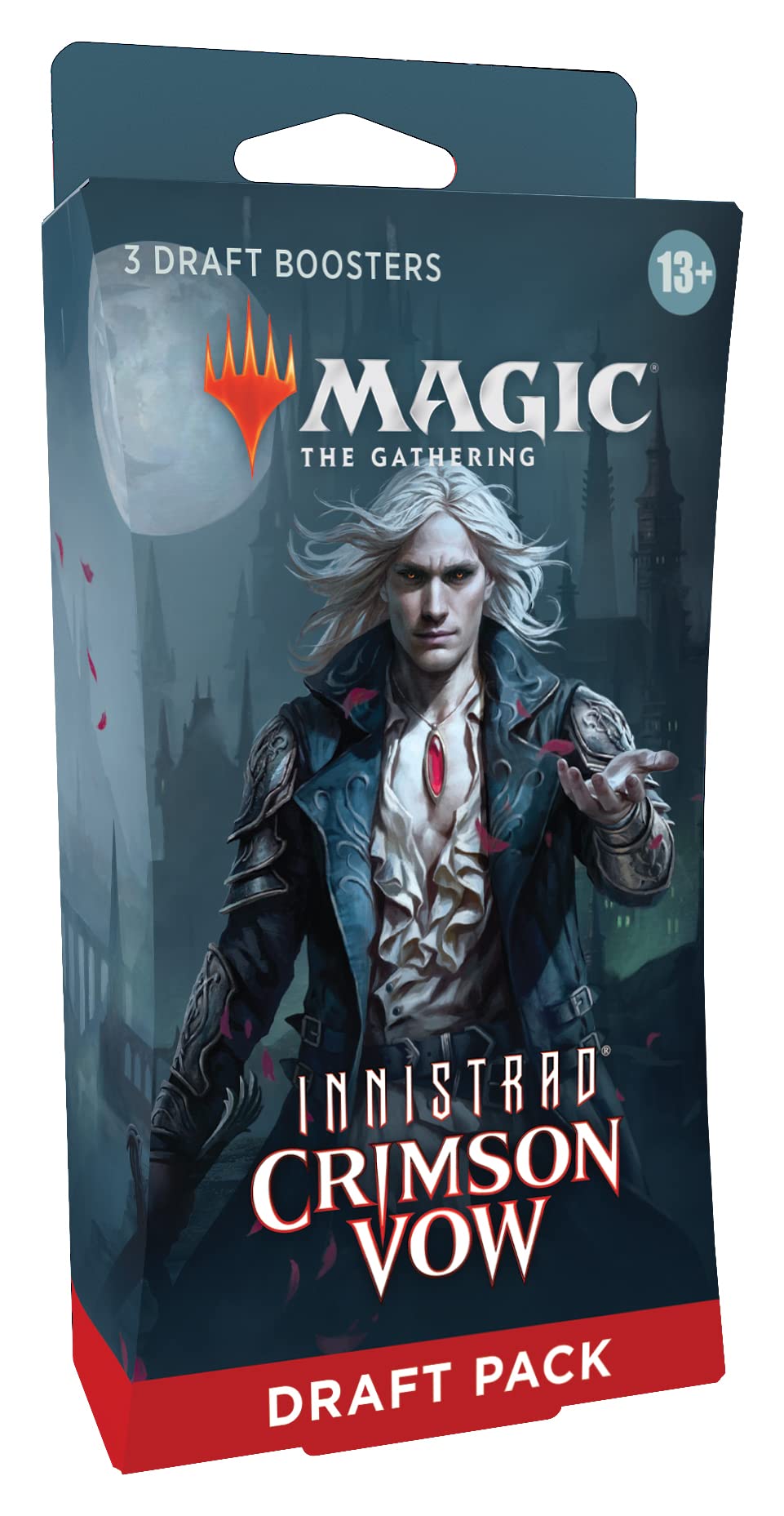 Magic: The Gathering Innistrad: Crimson Vow 3-Booster Draft Pack | 45 Magic Cards - 3