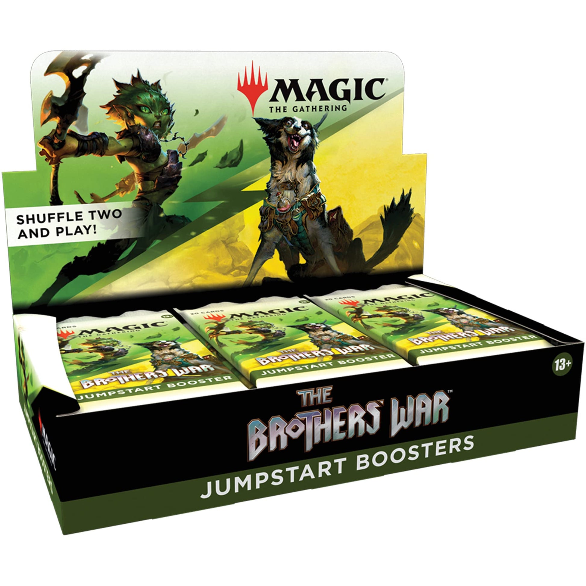 Magic: The Gathering The Brothers’ War Jumpstart Booster Box | 18 Packs (360 Magic Cards) - 2