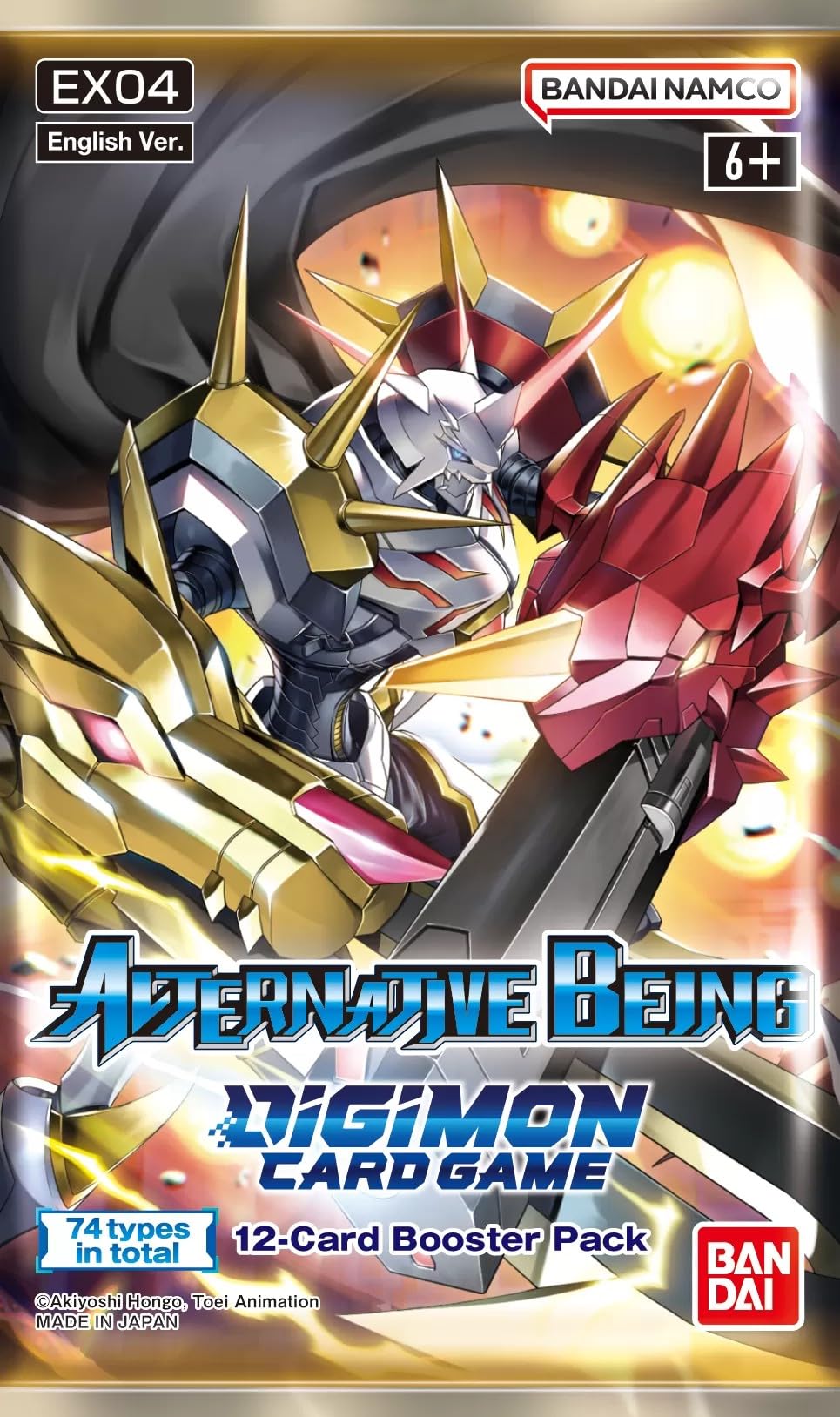 Bandai | Digimon Card Game: Alternative Being - Booster Display (EX04) | Trading Card Game | Ages 6+ | 2 Players | 20-30 Minutes Playing Time - 2