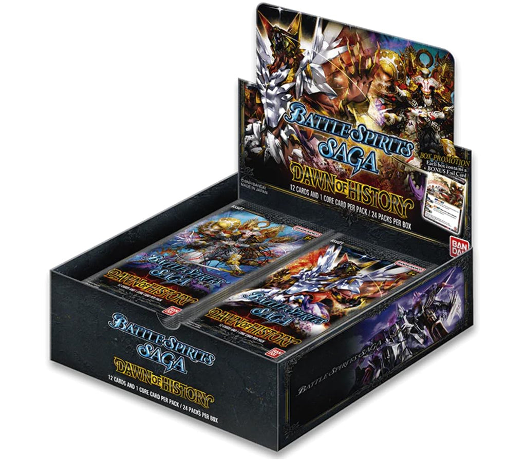 BANDAI NAMCO Entertainment Battle Spirits Saga: Dawn of History Booster Box, Black (BCL2662785)