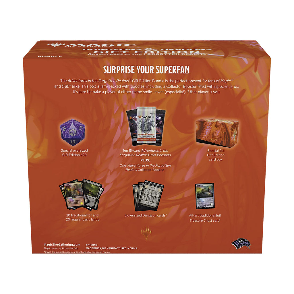 Magic: The Gathering Adventures in The Forgotten Realms Gift Bundle | 10 Draft Boosters | 1 Collector Booster | Accessories - 8