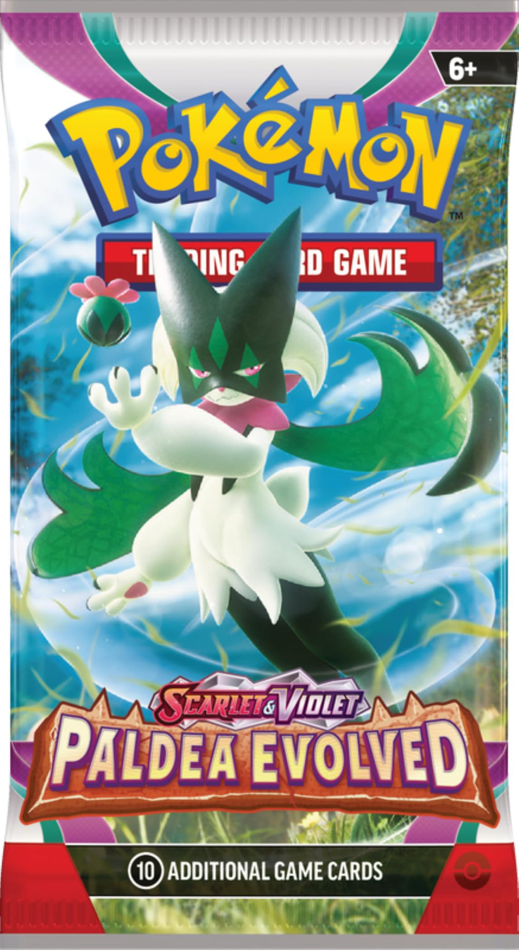 Pokemon TCG: Pokemon Scarlet & Violet SV02 Paldea Evolved 3 Pack Blister - Varoom - 2