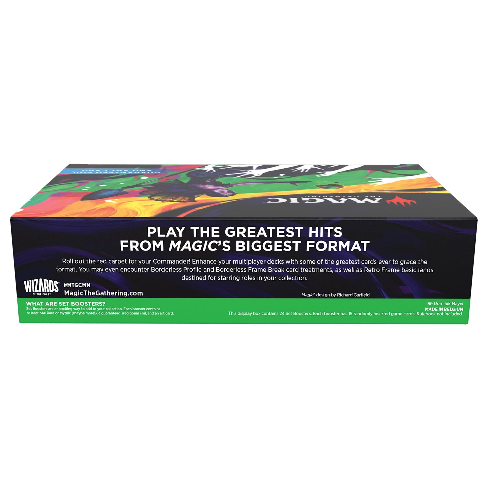 Magic The Gathering Commander Masters Set Booster Box - 24 Packs (360 Magic Cards) - 2