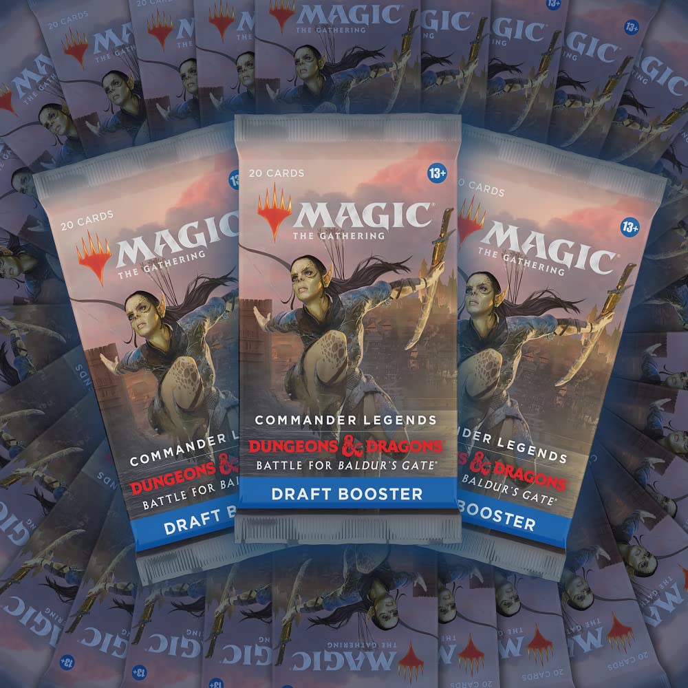 Magic: The Gathering Commander Legends: Battle for Baldur’s Gate Draft Booster Box | 24 Packs (480 Magic Cards) - 6