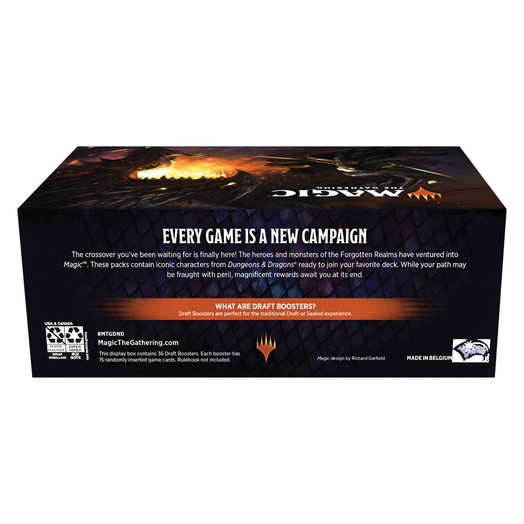 Magic: The Gathering Adventures in the Forgotten Realms Draft Booster Box | 36 Packs (540 Magic Cards) - 4