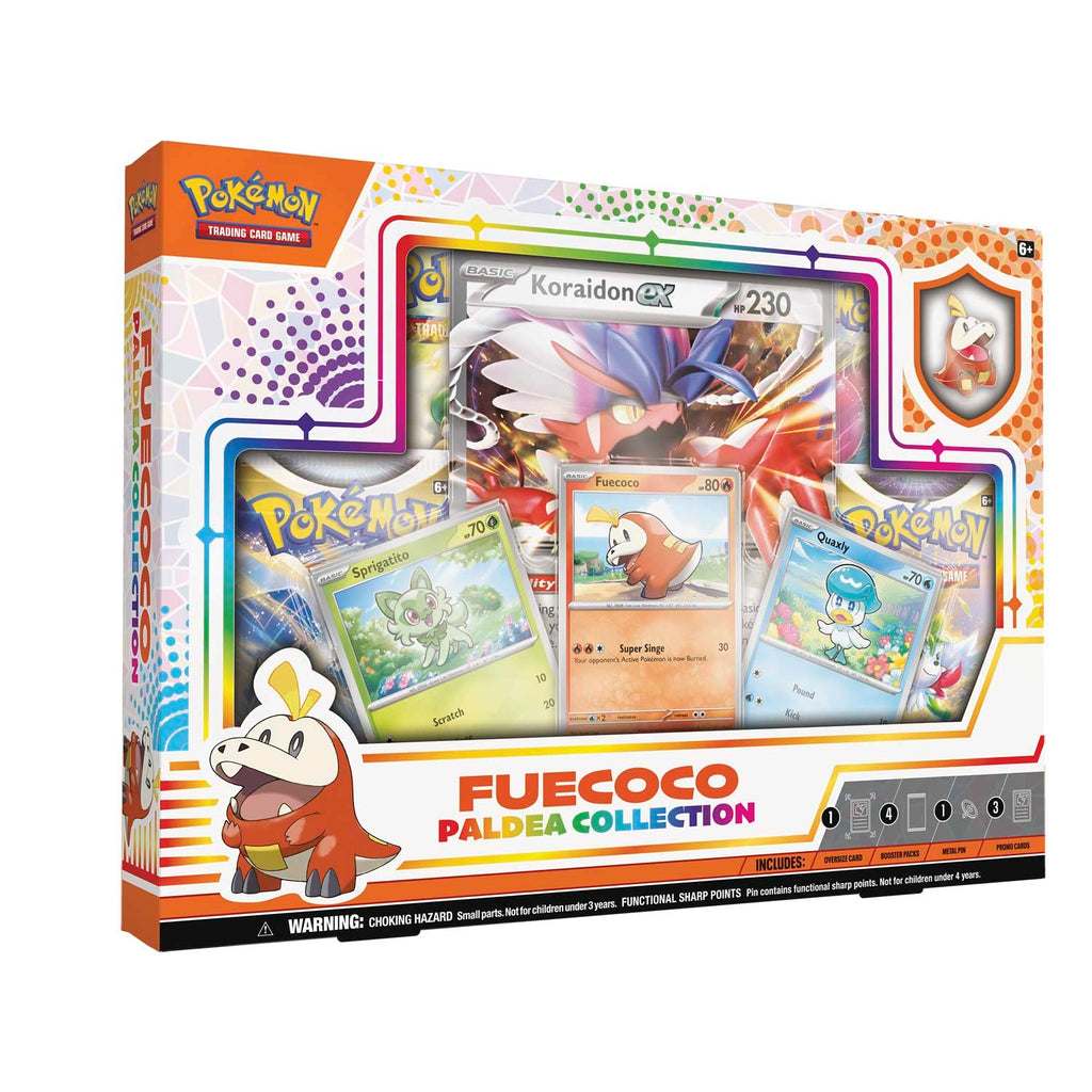 Pokemon TCG: Paldea Pin Collection - Fuecoco