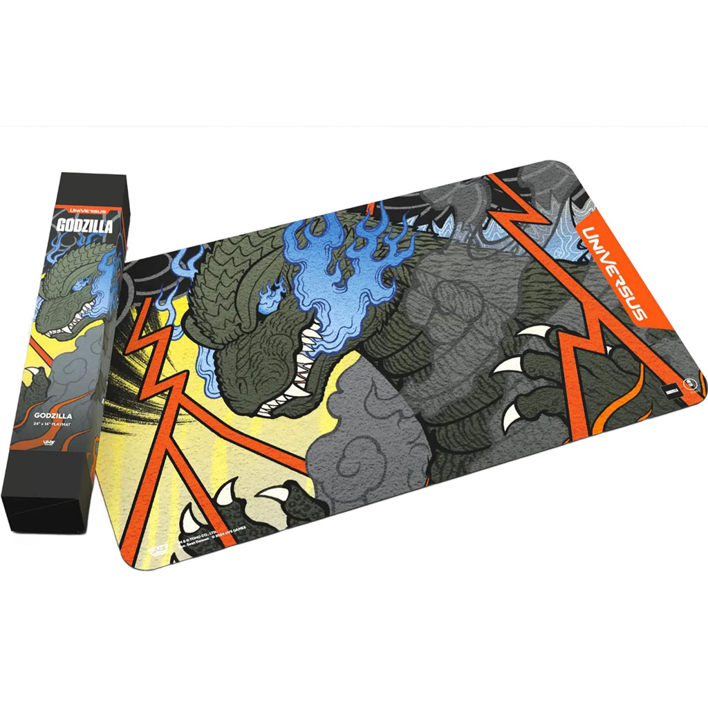 UniVersus: Godzilla Challenger Series - Godzilla Playmat - 24 x 14 Neoprene Mat, Tabletop Card Game Accessory, UVS Games, Officially Licensed - 6