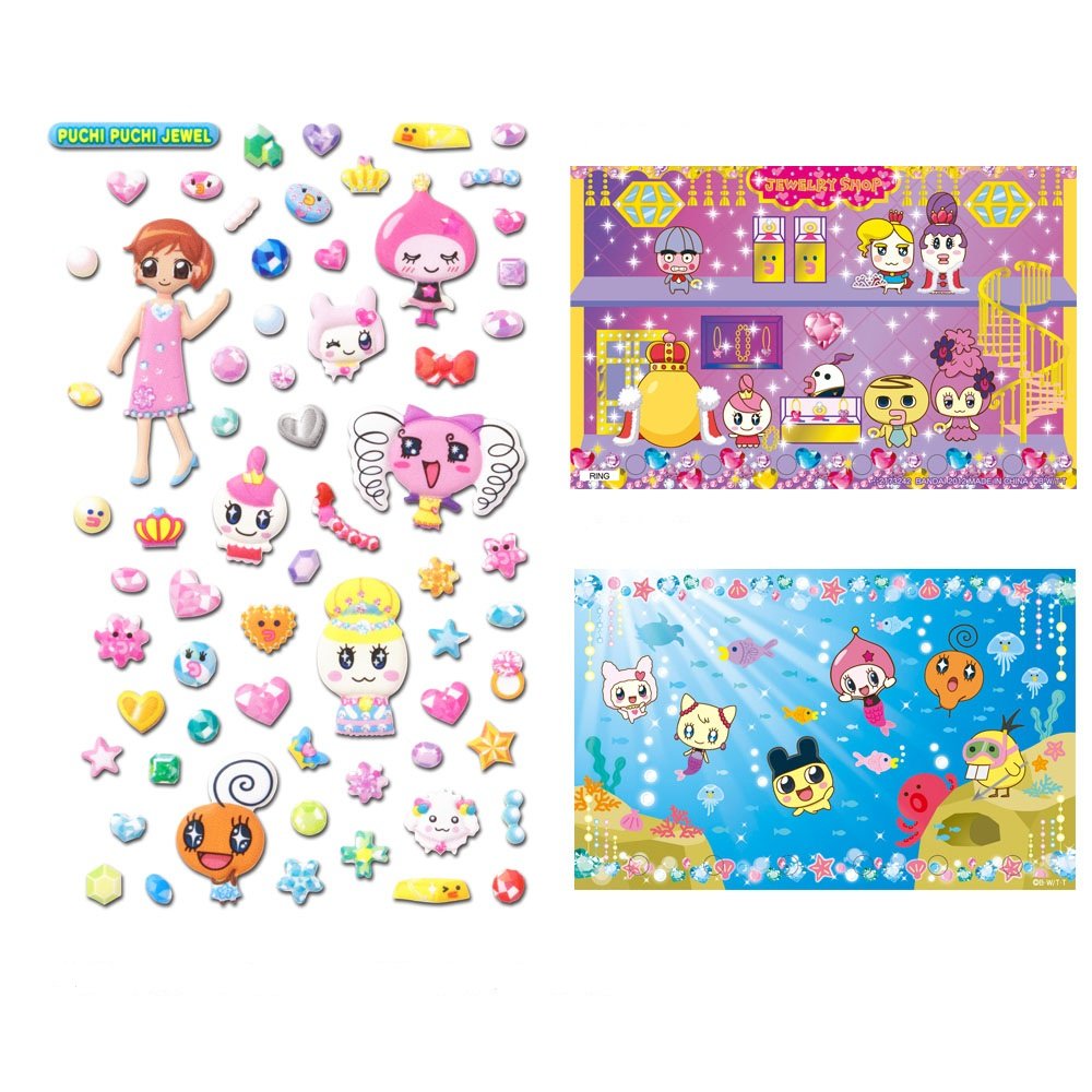 Tamagotchi Tamamori seal refill Puchi Puchi set (Japan Import)