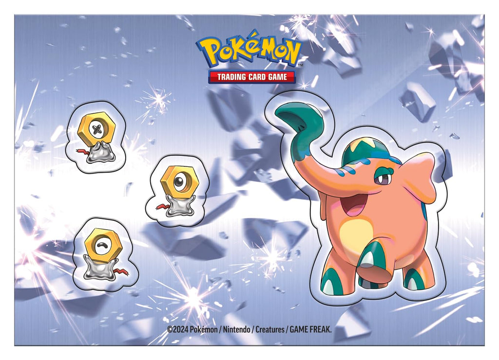 Pokémon TCG: Metal Stacking Tin (3 Booster Packs & 2 Sticker Sheets) - 2