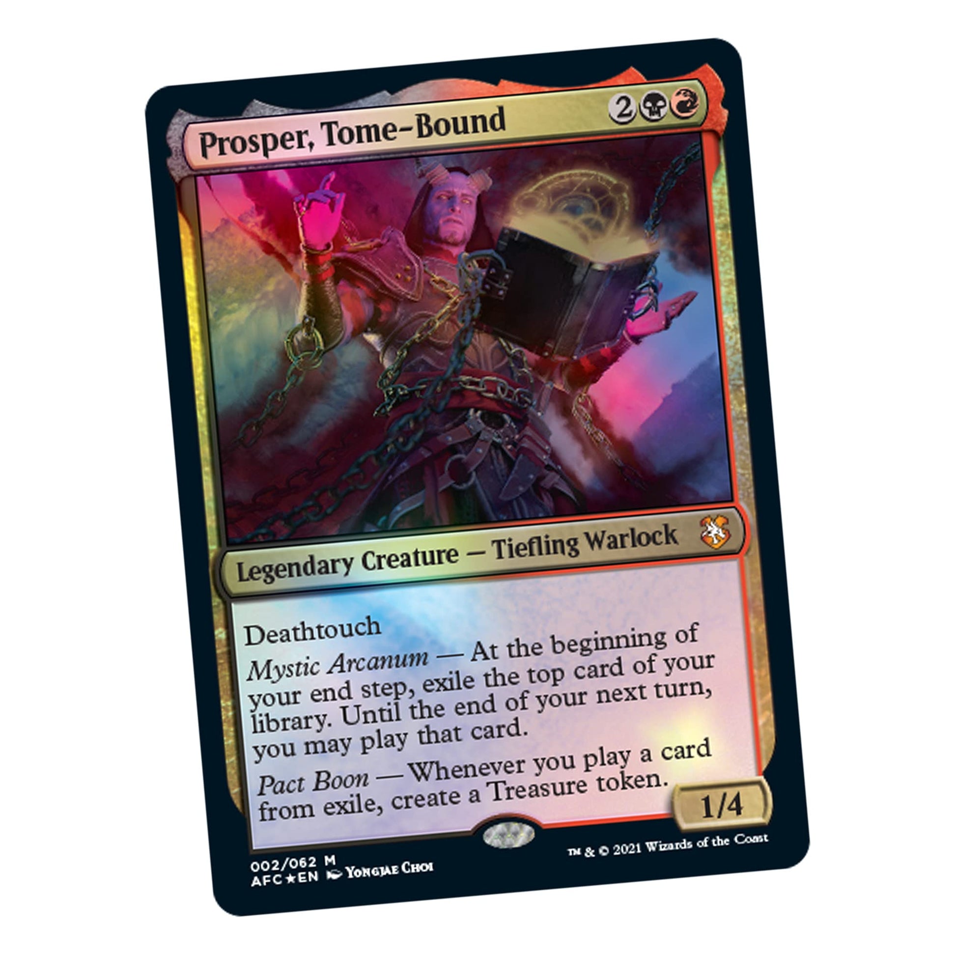 Magic: The Gathering Adventures in The Forgotten Realms Commander Deck – Planar Portal (Red-Black) - 6