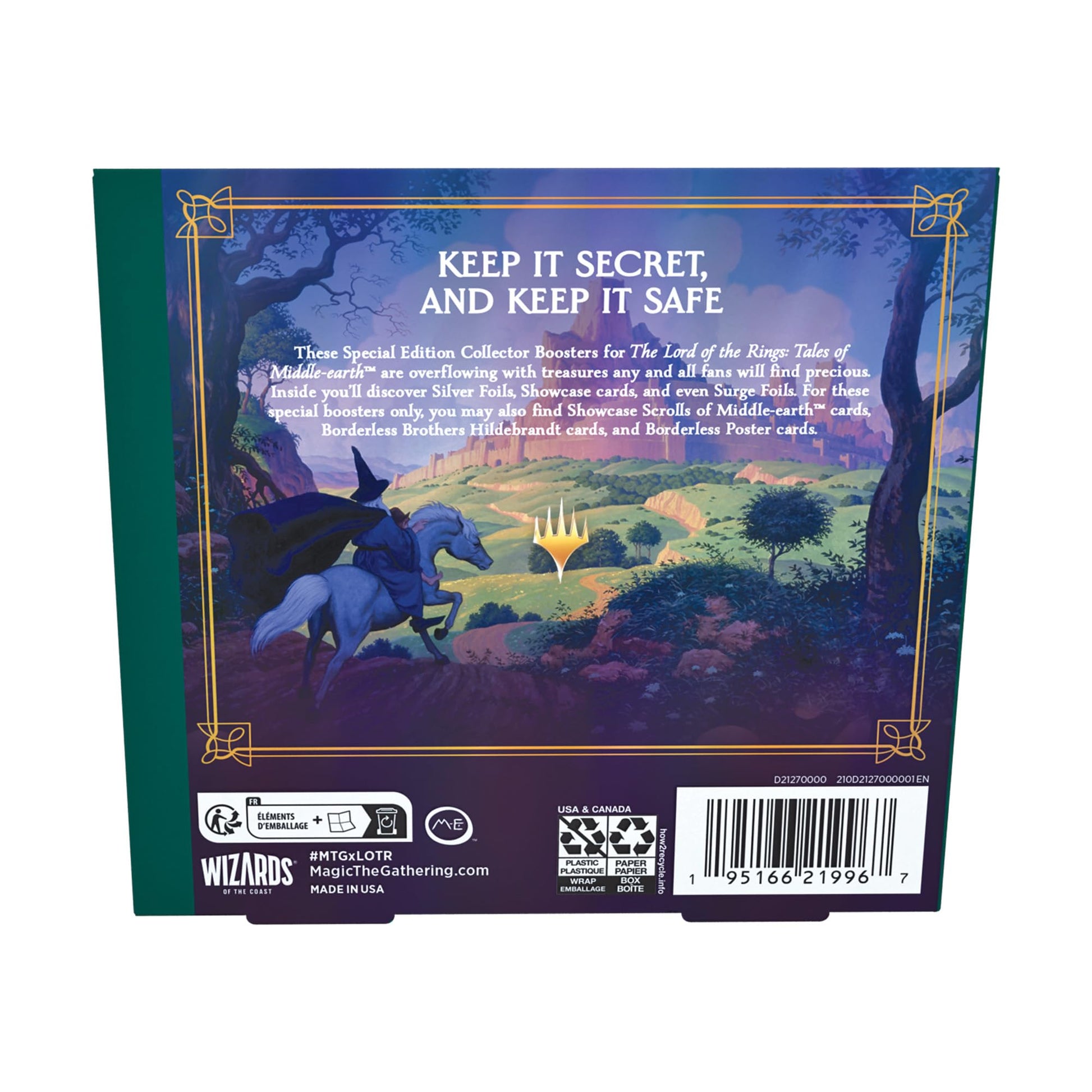 Magic: The Gathering The Lord of The Rings: Tales of Middle-Earth Special Edition Collector Booster Box - 12 Packs (Collectible Fantasy Card Game), Multicolor - 3