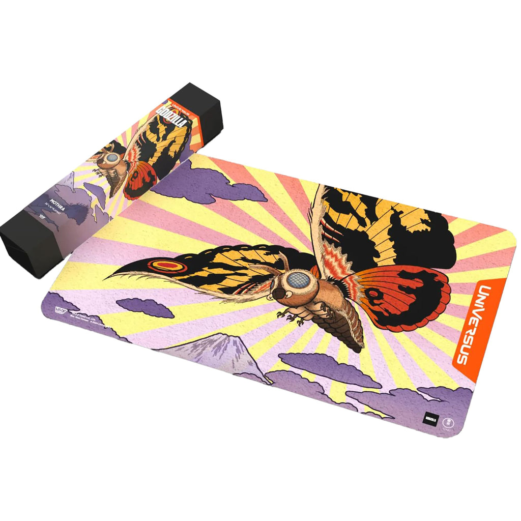 UniVersus Godzilla Challenger Series - Mothra Playmat - 24 x 14 Neoprene Mat, Tabletop Card Game Accessory, UVS Games, Officially Licensed - 3