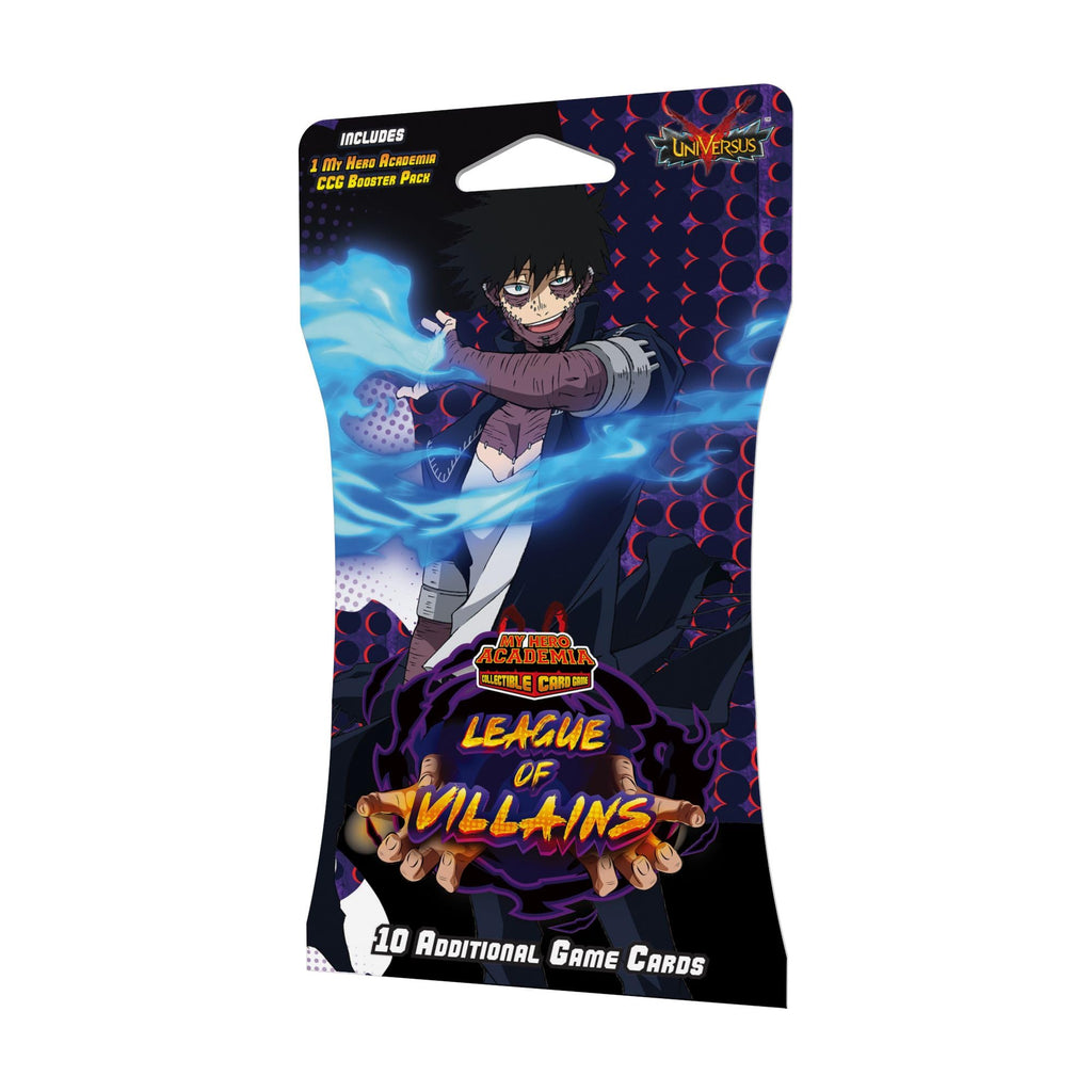 My Hero Academia Collectible Card Game Set 4: League of Villains Booster Pack - Individual Expansion Pack with 10 Additional Game Cards - 4