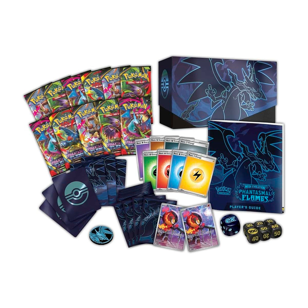 Pokémon TCG: Mega Evolution-Phantasmal Flames Pokémon Center Elite Trainer Box - 8