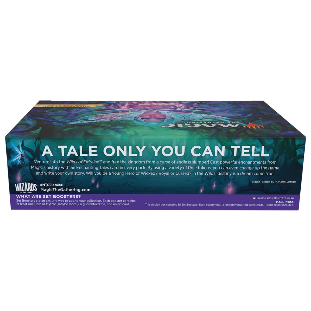 Magic: The Gathering Wilds of Eldraine Set Booster Box - 30 Packs (360 Magic Cards) - 4
