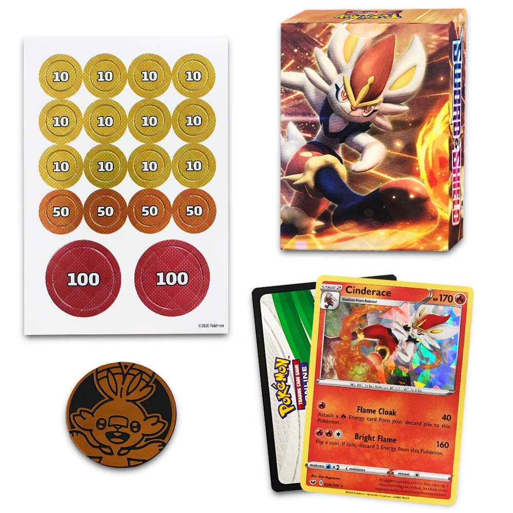 Pokemon TCG: Sword & Shield Theme Deck Featuring Cinderace - 4
