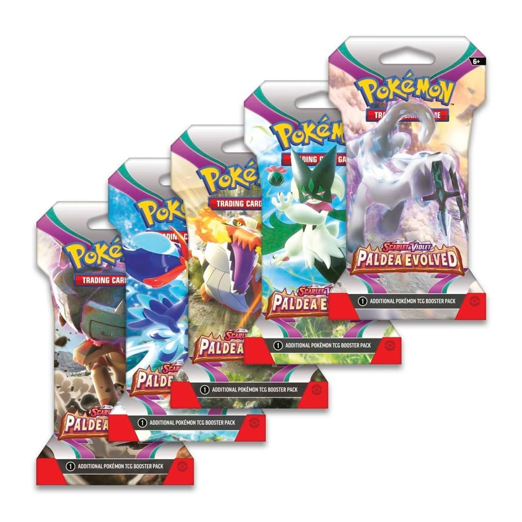 Pokemon TCG: Scarlet & Violet-Paldea Evolved - 8 Sleeved Booster Packs - 2