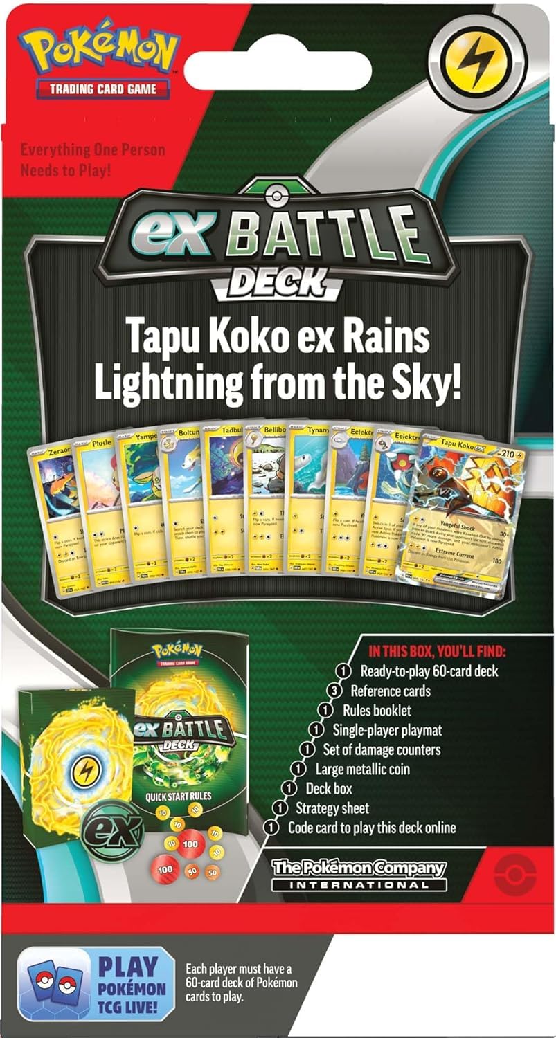 Pokemon TCG: Battle Deck Tapu Koko ex - 4
