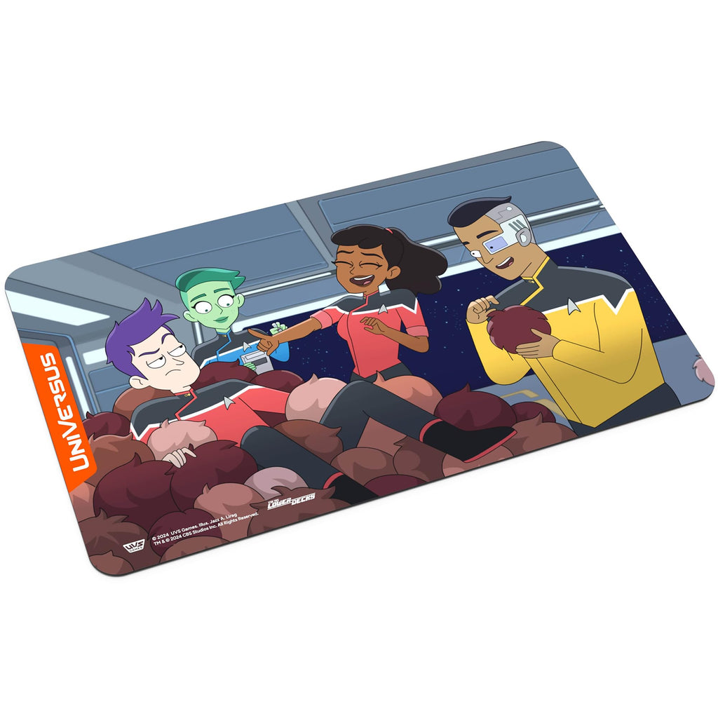 UniVersus: Star Trek: Lower Decks - Tribbles Playmat - 24 x 14 Neoprene Mat, Non-Slip Back, Tabletop Card Game Accessory, UVS Games, Licensed - 3