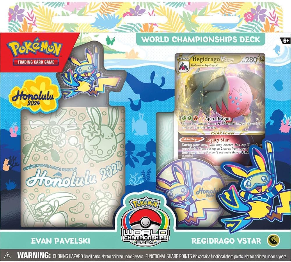 2024 Pokémon TCG World Championships Deck (One Random Deck)