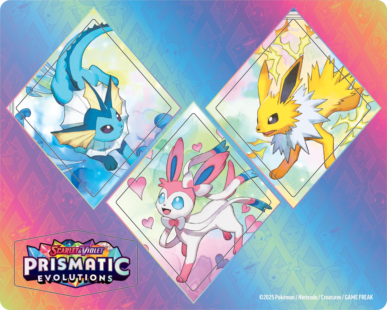 Pokemon TCG Scarlet and Violet 8.5 Prismatic Evolutions Tech Sticker Collection (Random Promo) - 2