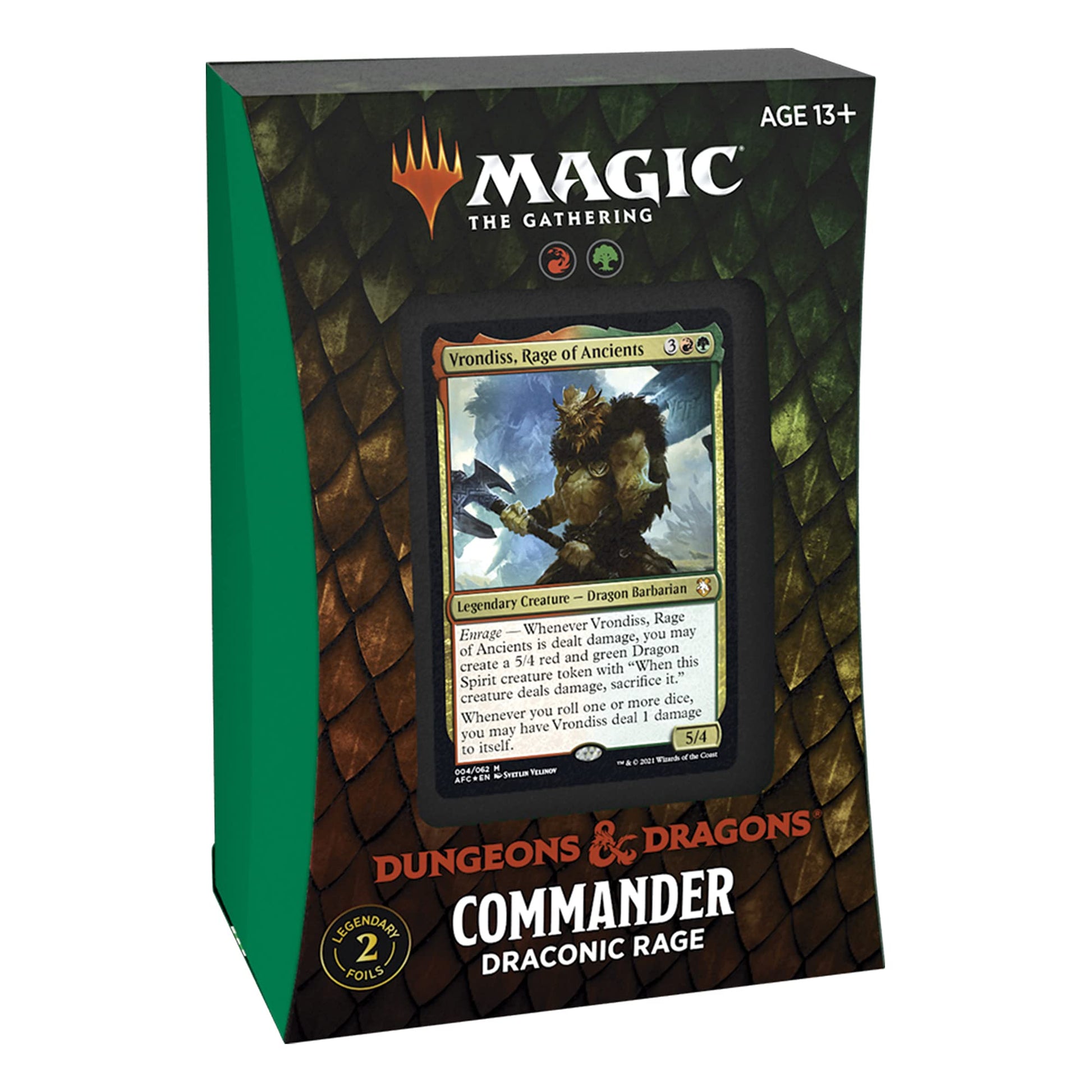 Magic: The Gathering Adventures in the Forgotten Realms Commander Deck – Draconic Rage (Red-Green) - 7