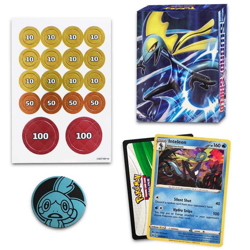 Pokemon TCG: Sword & Shield Theme Deck Featuring Inteleon - 2