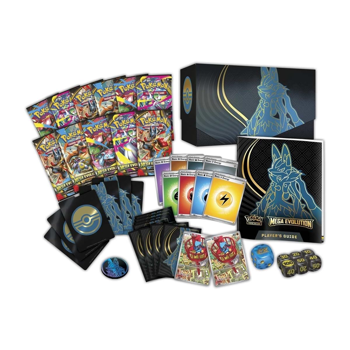 Pokémon TCG: Mega Evolution Pokémon Center Elite Trainer Box (Mega Lucario) - 8