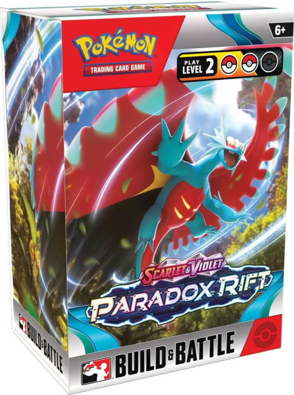 Pokemon: Scarlet & Violet 4: Paradox Rift Booster Build & Battle Box - 4 Packs, Promos - 2