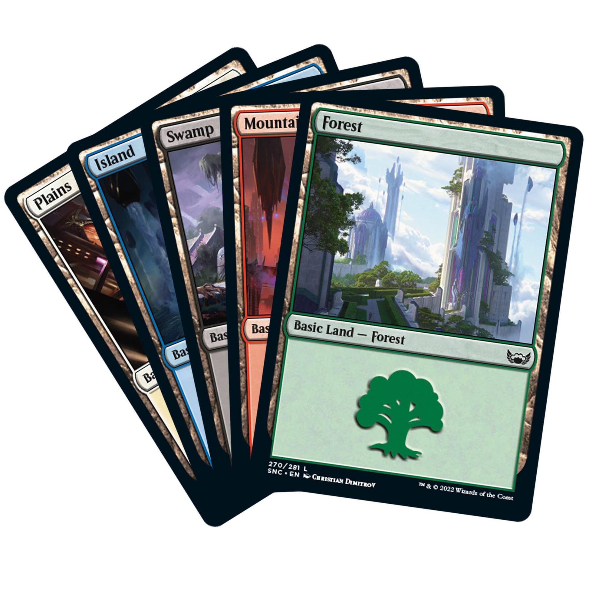 Magic: The Gathering Streets of New Capenna Bundle | 8 Set Boosters + Accessories - 4