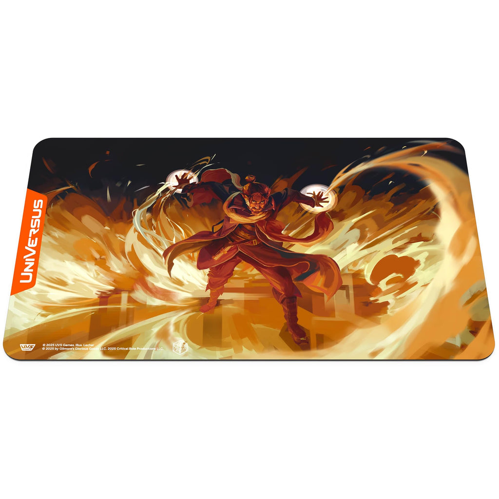 UniVersus: Critical Role: Heroes of Exandria Caleb Widogast Playmat - 24 x 14 Neoprene Mat, Tabletop Card Game Accessory, UVS Games, Licensed - 4