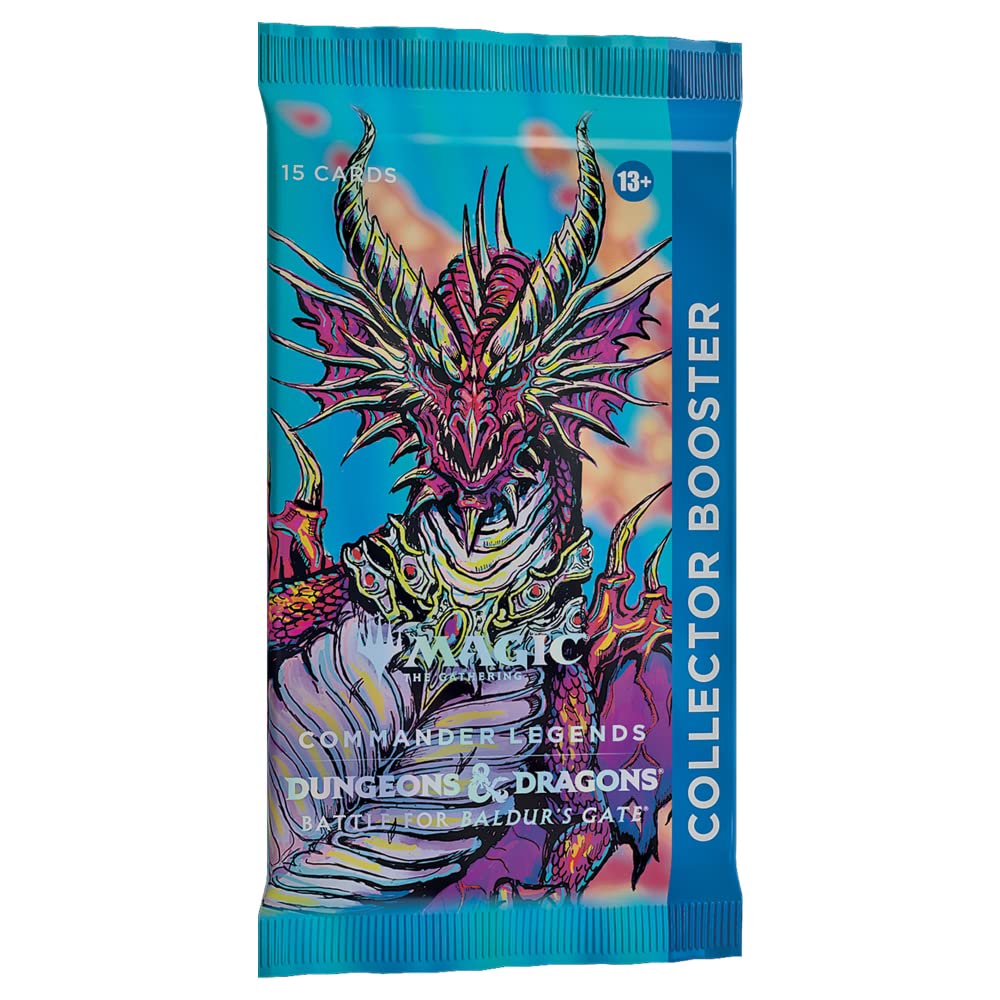 Magic: The Gathering Commander Legends: Battle for Baldur’s Gate Collector Booster | 15 Magic Cards - 6