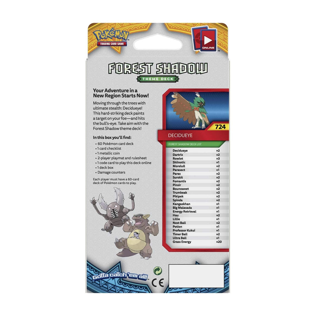 Pokemon TCG: Sun & Moon, Forest Shadow Theme Deck - 3