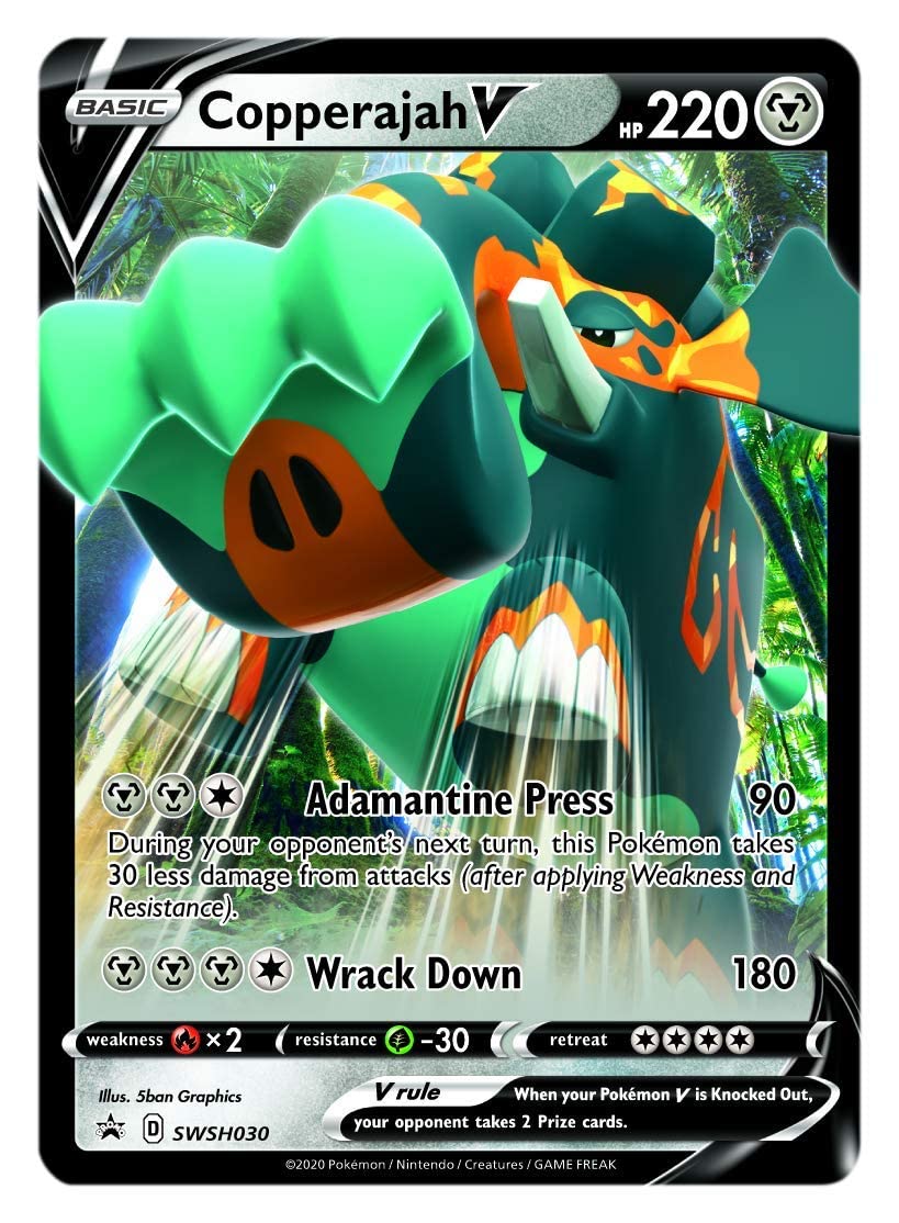 Pokemon TCG: Copperajah V Box, Multicolor - 2