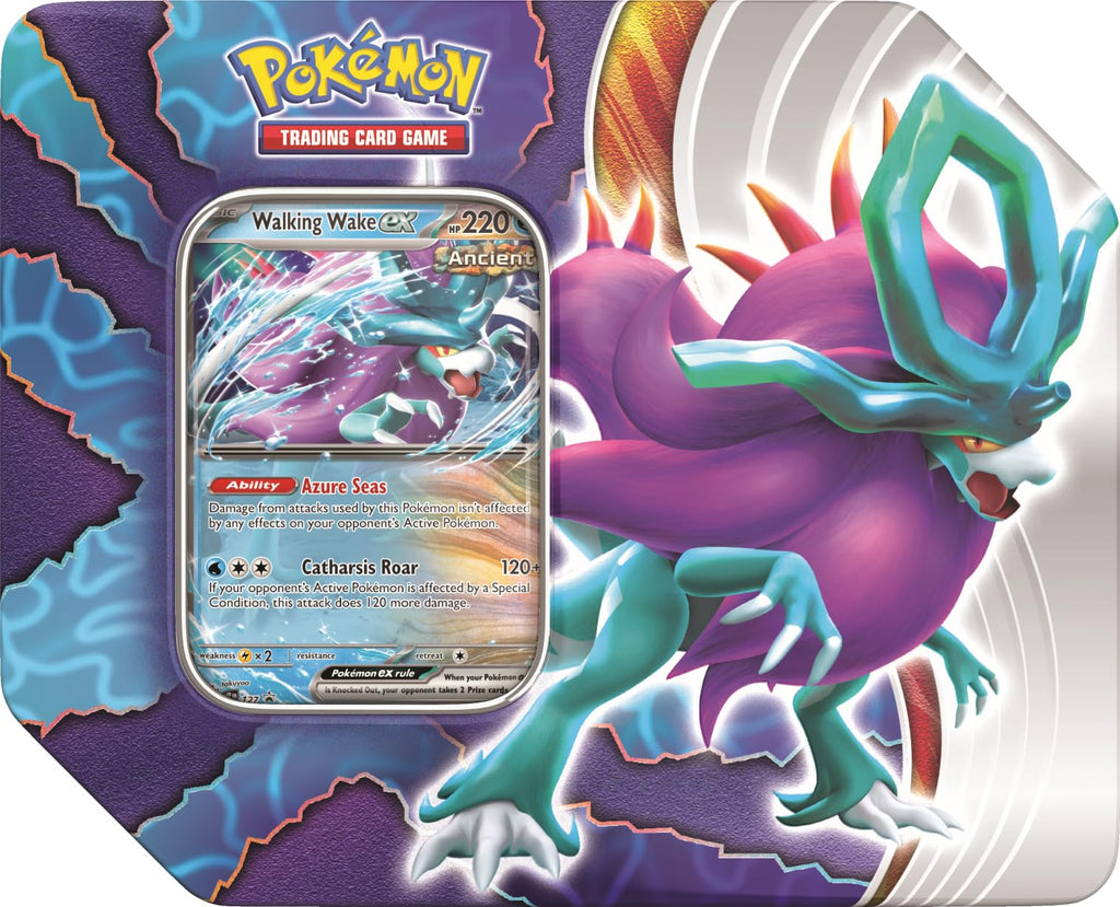 Pokemon TCG: Paradox Clash TIN: Iron Leaves EX OR Walking Wake EX - 3