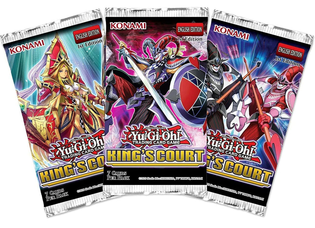 YuGiOh King's Court Booster Box (24 Packs, 7 Cards per Pack) - 3