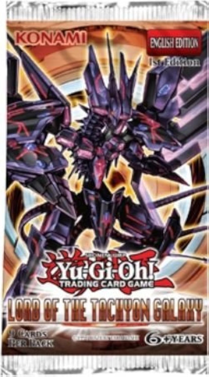 Konami YuGiOh Lord of the Tachyon Galaxy Booster Pack