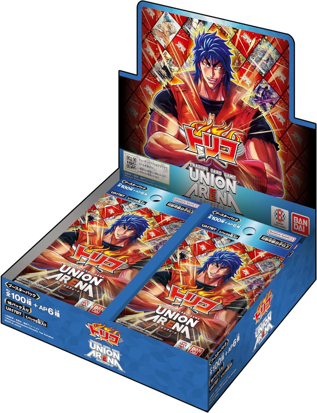 BANDAI UNIONARENA Booster Pack Trico UA17BT 16 Pack Box