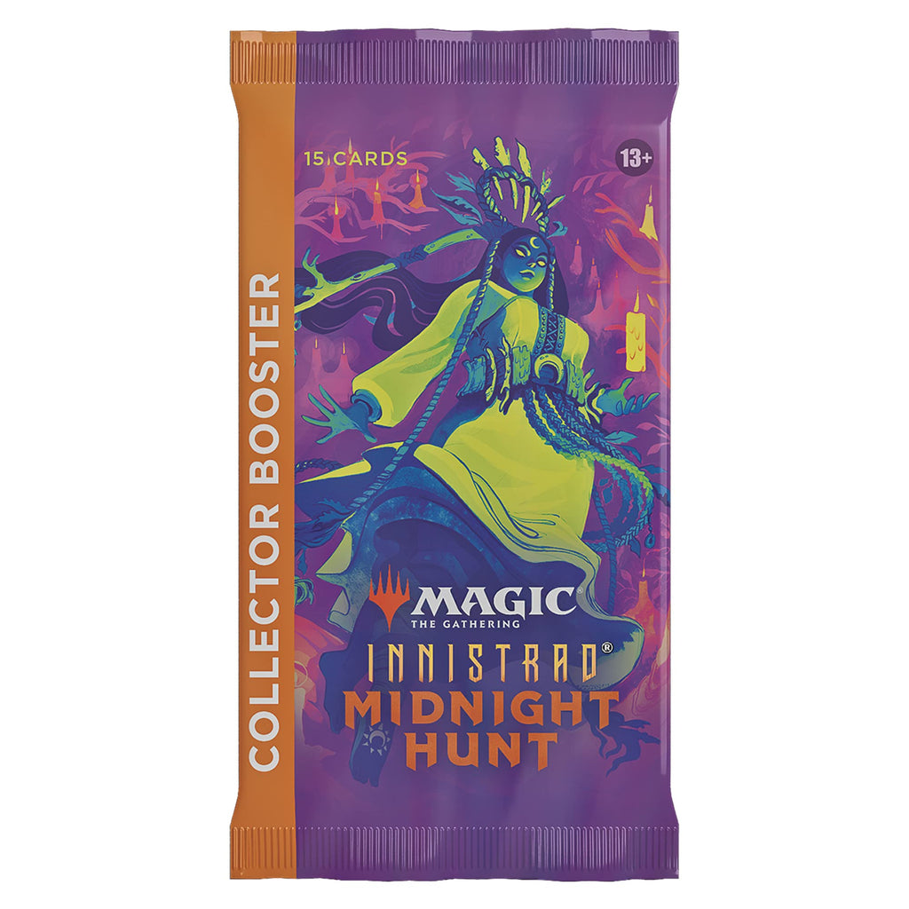 Magic: The Gathering Innistrad: Midnight Hunt Collector Booster | 15 Magic Cards - 7