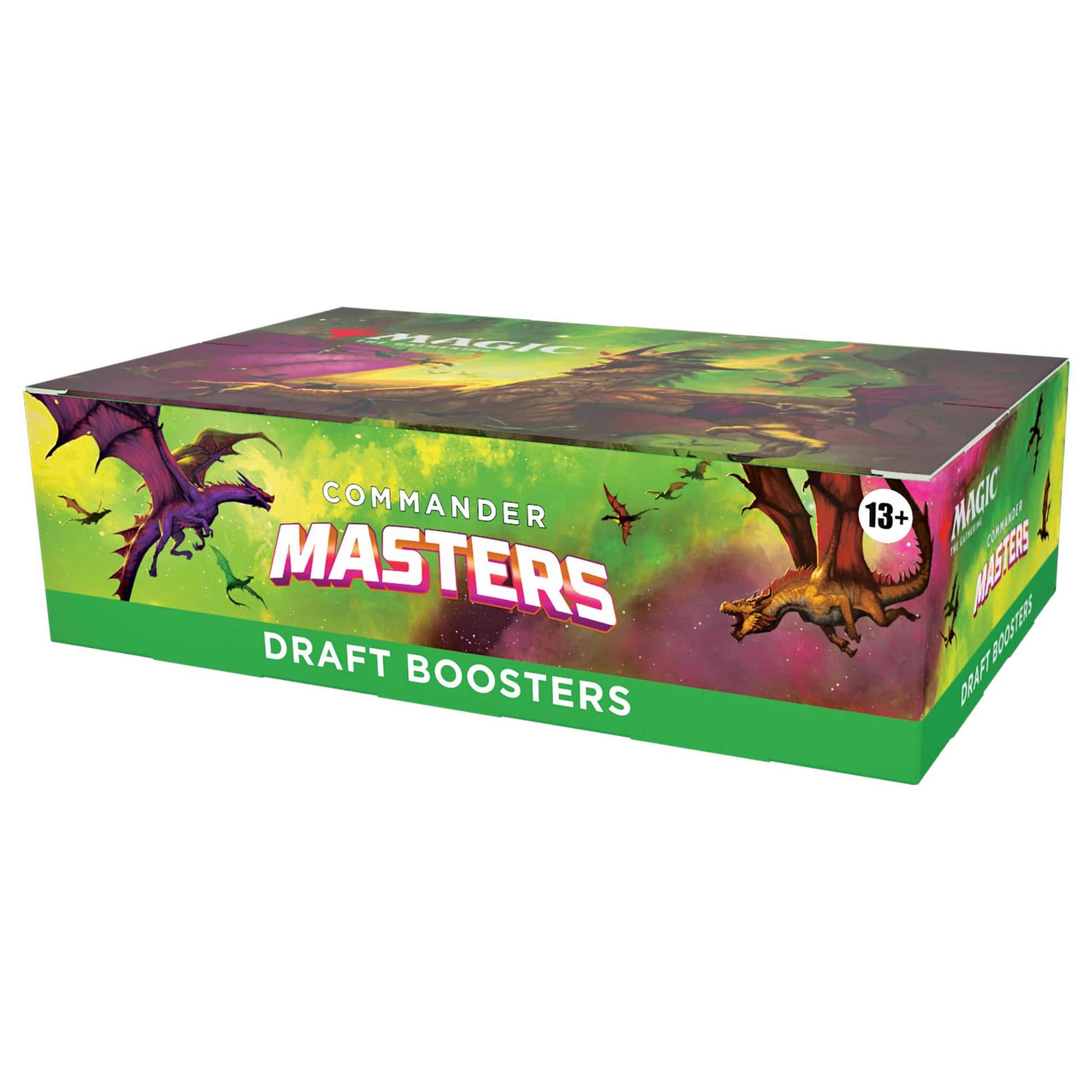 Magic: The Gathering Commander Masters Draft Booster Box - 24 Packs (480 Cards) - 7