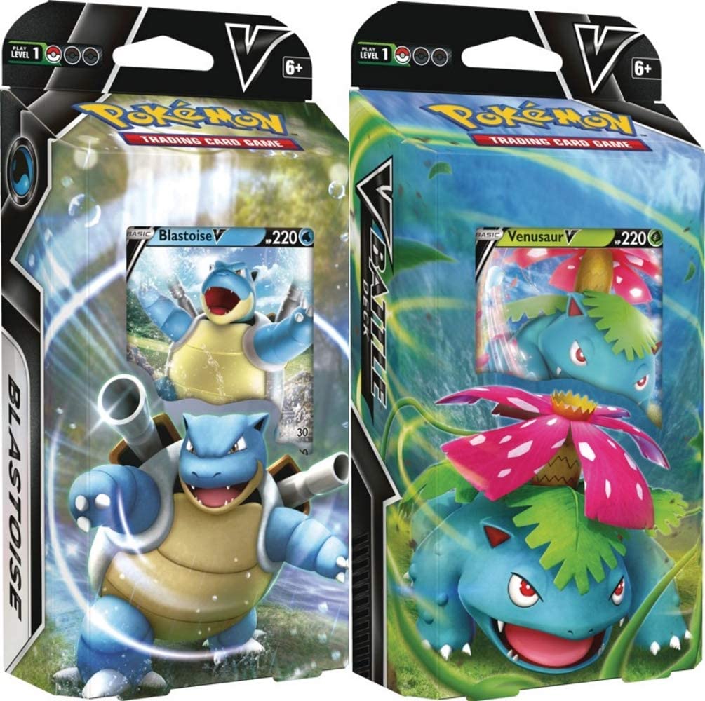 Pokemon V Battle Decks Bundle - Blastoise and Venusaur - 4