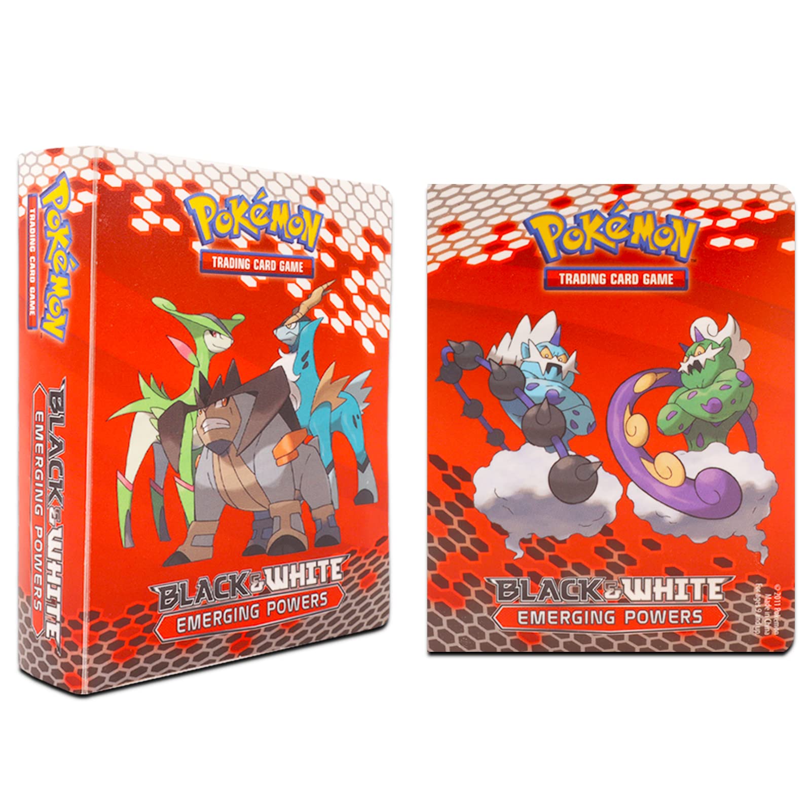 Pokemon Binders for Cards Bundle - 6 Pack Assorted Mini Binders, Each Holds 60 Cards Plus Door Hanger | Pokemon Card Carrying Case Set - 5